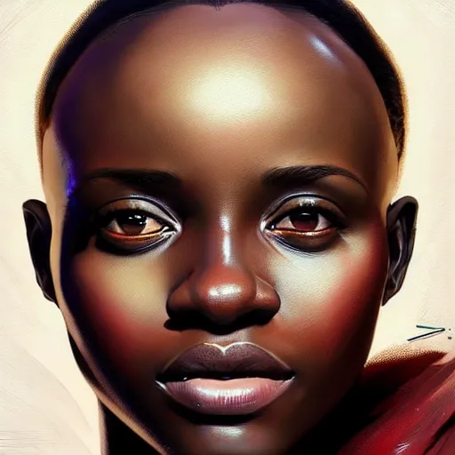 Image similar to Sadio Mane undergoing forehead reduction surgery, D&D, fantasy, intricate, elegant, highly detailed, digital painting, artstation, concept art, matte, sharp focus, illustration, art by Artgerm and Greg Rutkowski and Alphonse Mucha