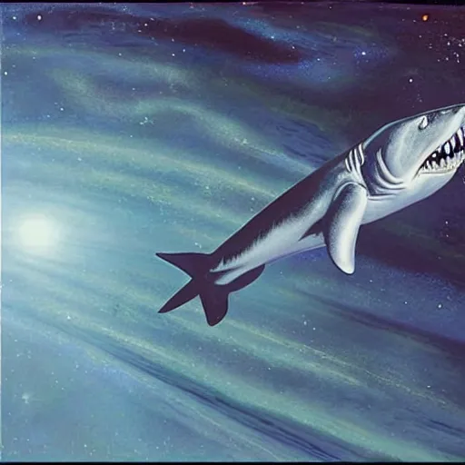 Image similar to jaws in space