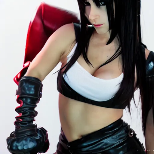 Image similar to tifa lockhart by yan gisuka