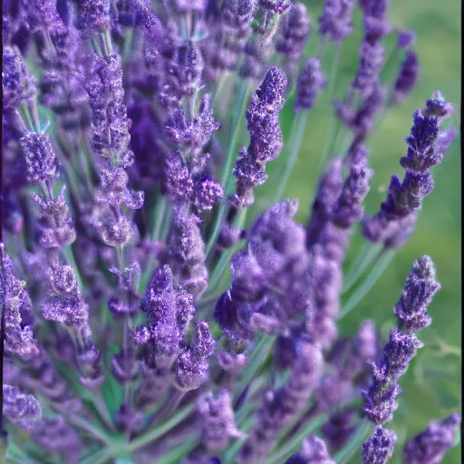 Prompt: crystethereal lavender manipulation infusion silver fuji pastel