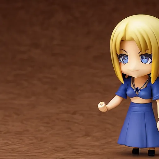 Image similar to Jennifer Aniston in a Nendoroid anime style