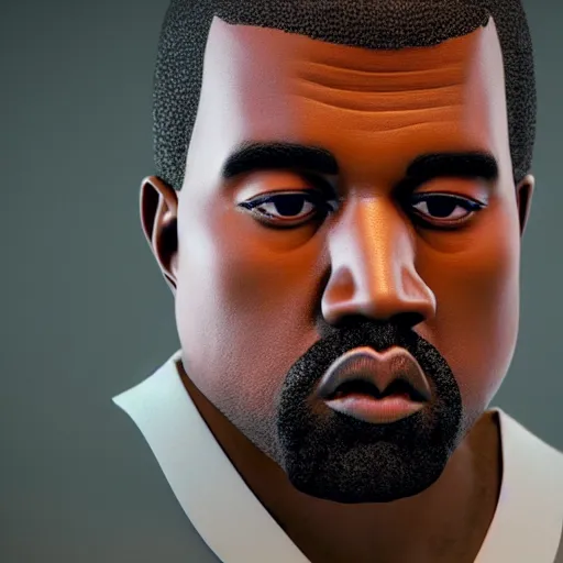 Prompt: hyperrealistic film still of kanye west conway twitty, stunning 3 d render inspired by istvan sandorfi & greg rutkowski & mike judge, perfect symmetry, dim volumetric cinematic lighting, 8 k octane comprehensive render, extremely mega hyper - detailed and lifelike attributes & atmosphere, intricate, realistic flesh texture, masterpiece, artstation, stunning,