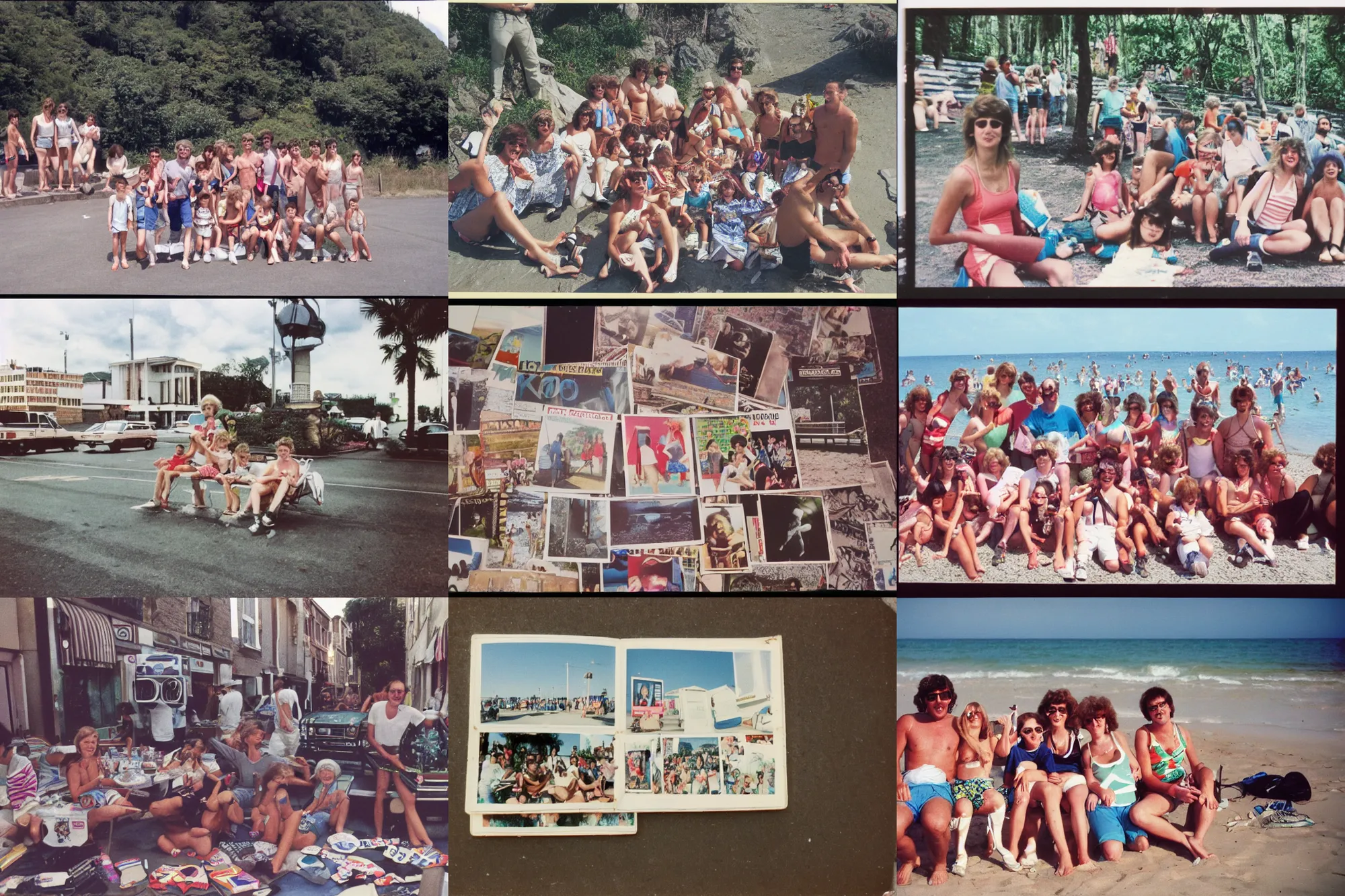 Image similar to someone else's lost 1980s holiday photos, kodak 110