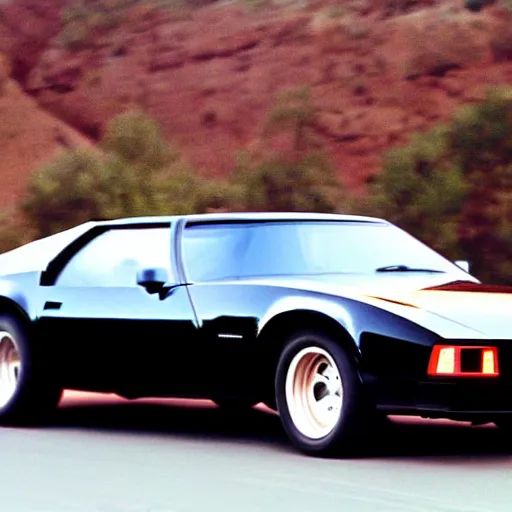 Image similar to kitt from knight rider