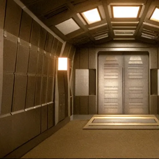 Image similar to realistic gate room from the tv show star gate sg - 1