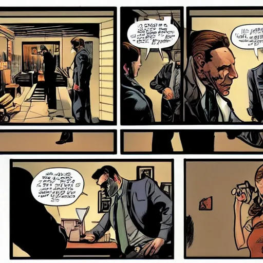 Prompt: in the style of Rafael Albuquerque comic art, Elizabeth from Bioshock Infinite hiring a detective.