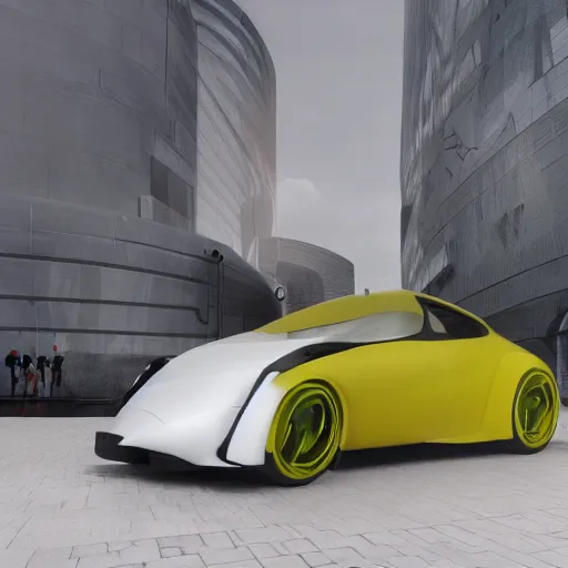 Image similar to khyzyl saleem car : medium size: 7, u, x, y, o medium size form panels: motherboard medium size forms : zaha hadid architecture big size forms: brutalist medium size forms: sci-fi futuristic setting: Ash Thorp car: ultra realistic phtotography, keyshot render, octane render, unreal engine 5 render , high oiled liquid glossy specularity reflections, ultra detailed, 4k, 8k, 16k: blade runner 2049 color colors : cinematic, high contrast