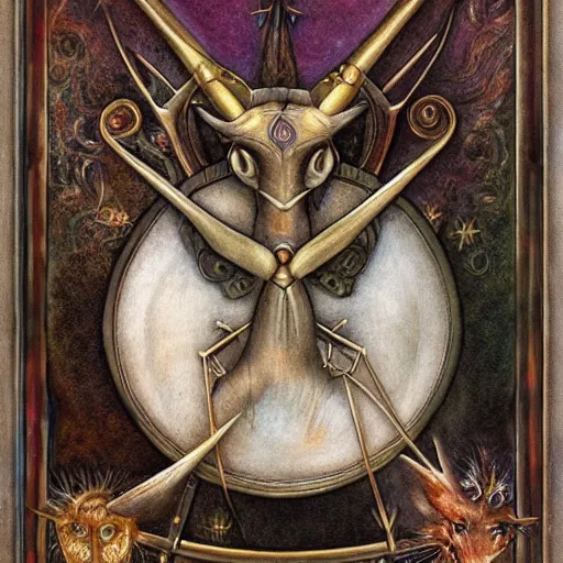 Image similar to detailed and sharp sagittarius artistic zodiac artwork, mystic style, detailed, 8 k, detailed, symmetrical, by brian froud