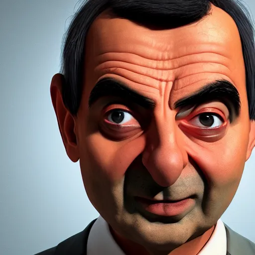 Prompt: Mr Bean as a highly prolific neurosurgeon, Canon EOS 5D 35mm f1.8, trending on artstation, WLOP