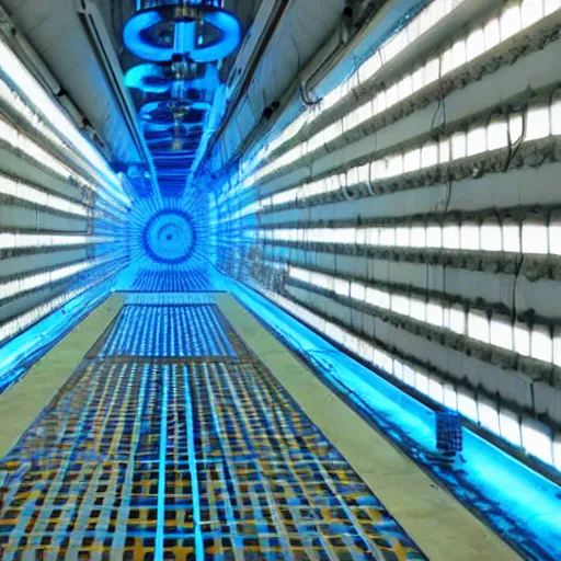 Image similar to cherenkov radiation