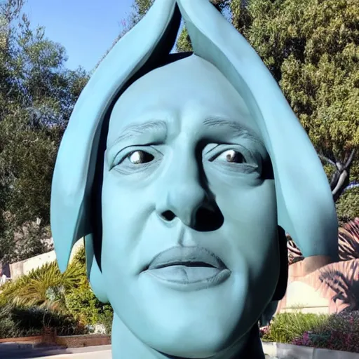 Image similar to Walter Yeo sculpture in LA, super ugly omg