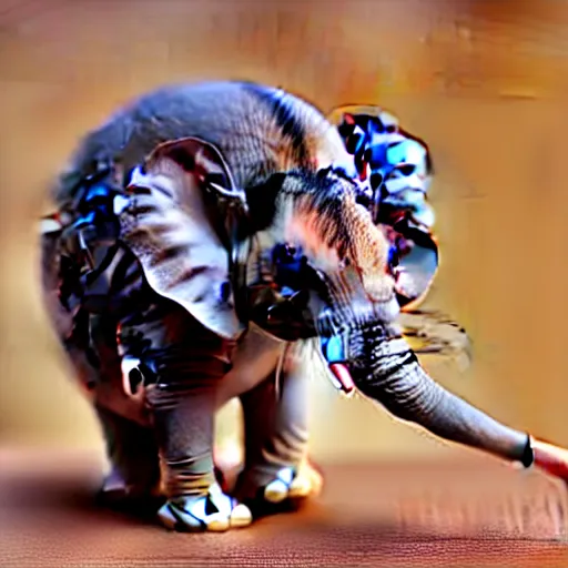 Image similar to a elephant - mouse - hybrid, animal photography