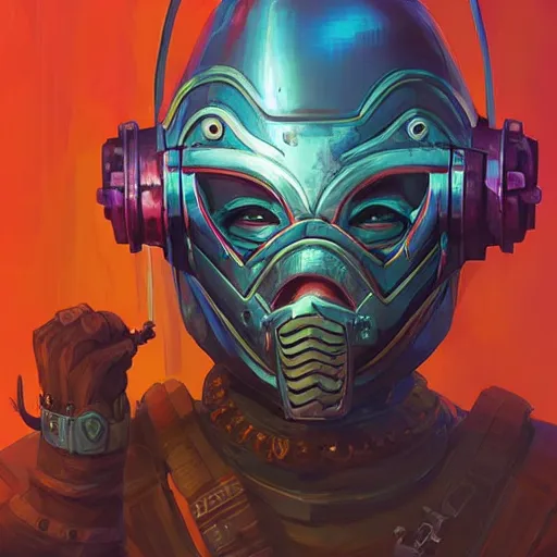 Image similar to cyberpunk viking helmet mask warrior goddess robot ninja fantasy, art gta 5 cover, official fanart behance hd artstation by jesper ejsing, by rhads, makoto shinkai and lois van baarle, ilya kuvshinov, ossdraws