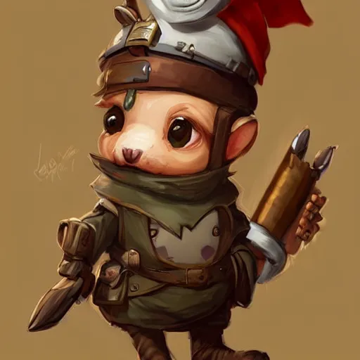 Image similar to cute little anthropomorphic Guinea Pig Field Medic, tiny, small, short, Modern Field medic with red cross, cute and adorable, pretty, beautiful, DnD character art portrait, matte fantasy painting, DeviantArt Artstation, by Jason Felix by Steve Argyle by Tyler Jacobson by Peter Mohrbacher, cinema