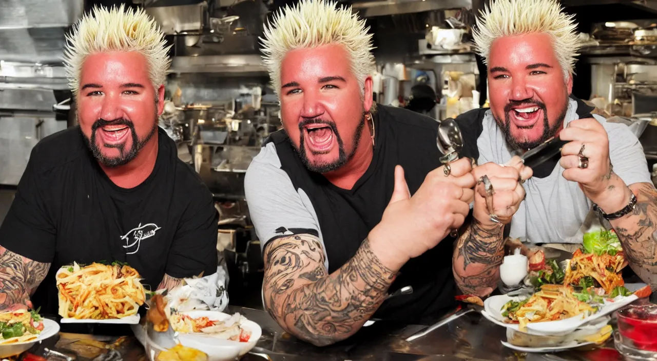 Prompt: guy fieri's salo