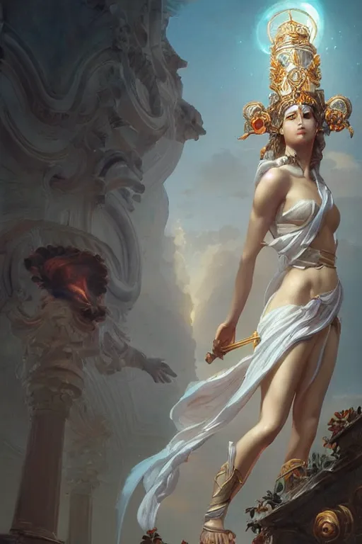 Image similar to goddess of the italy, highly detailed, digital painting, artstation, concept art, smooth, sharp focus, illustration, unreal engine 5, 8 k, art by artgerm and greg rutkowski and edgar maxence