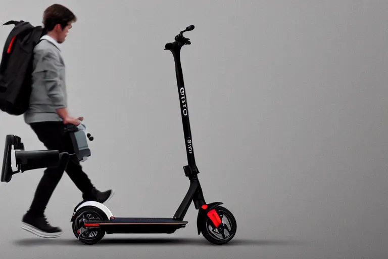 Image similar to a mobility scooter designed and produced by audi