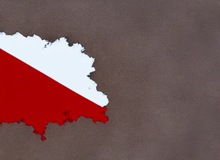 Prompt: film still of polish flag in little rose, 4 k