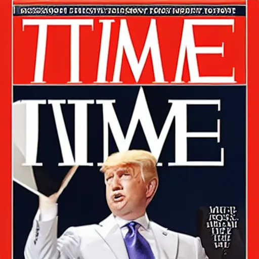Prompt: time magazine cover coming president election, 4 k