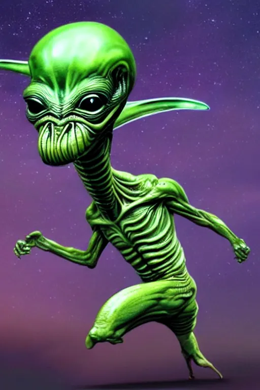 Image similar to hyper realistic aliens