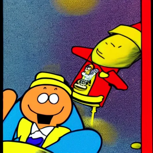 Image similar to mr peanut being crushed to death by a huge nutcracker. he is in excruciating pain. horror. extremely gory. graphic. extremely realistic. vhs tape.