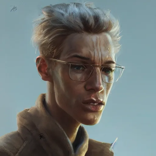 Prompt: Portrait of Sam Gray, by Cedric Peyravernay, highly detailed, excellent composition, cinematic concept art, dramatic lighting, trending on ArtStation