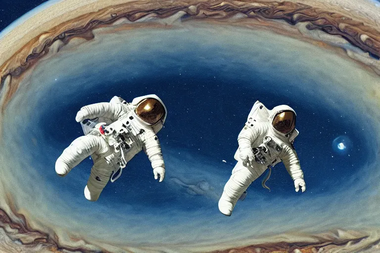 Prompt: Astronaut on Jupiter