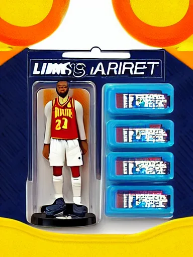 Image similar to lebron james amiibo