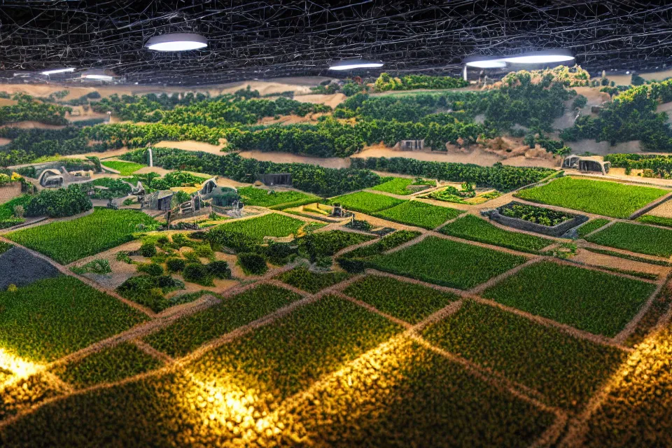 Image similar to detailed photo of the dream farm, symmetry, awesome exposition, very detailed, highly accurate, intricate, professional lighting diffracted lightrays, 8 k, sense of awe, farmers magazine cover