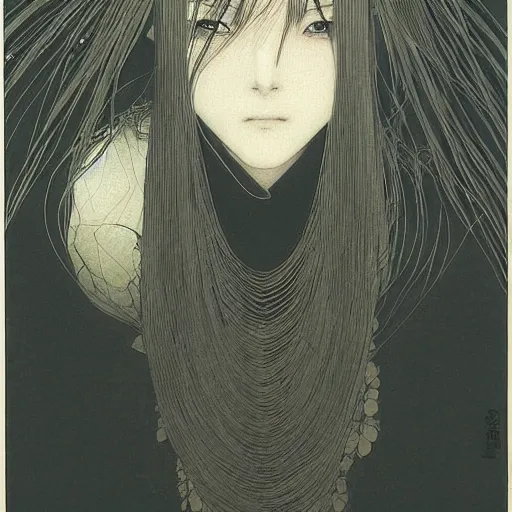 Image similar to prompt : portrait of muse soft light painted by takato yamamoto, inspired by ghost in shell anime, smooth face feature, intricate oil painting, high detail, sharp high detail, manga and anime