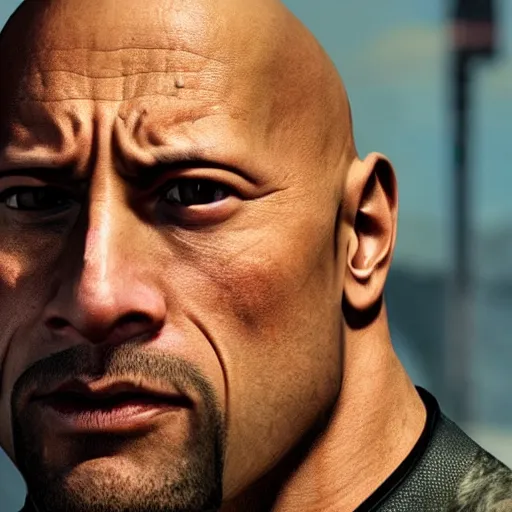 Steam Workshop::Dwayne The Rock Johnson Nextbot (Face Off)