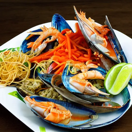 Image similar to casuela de mariscos