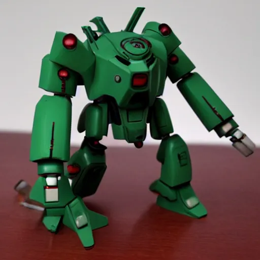 Prompt: Tardigrade Gunpla