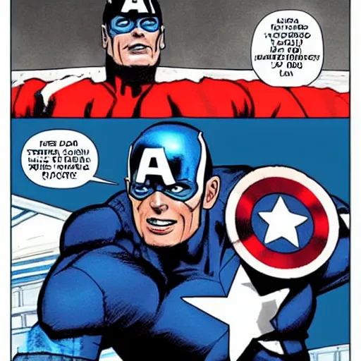 Image similar to captain america obama