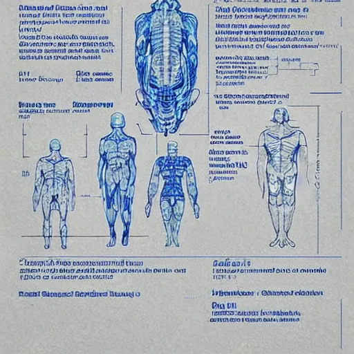 Image similar to blueprints for immortality