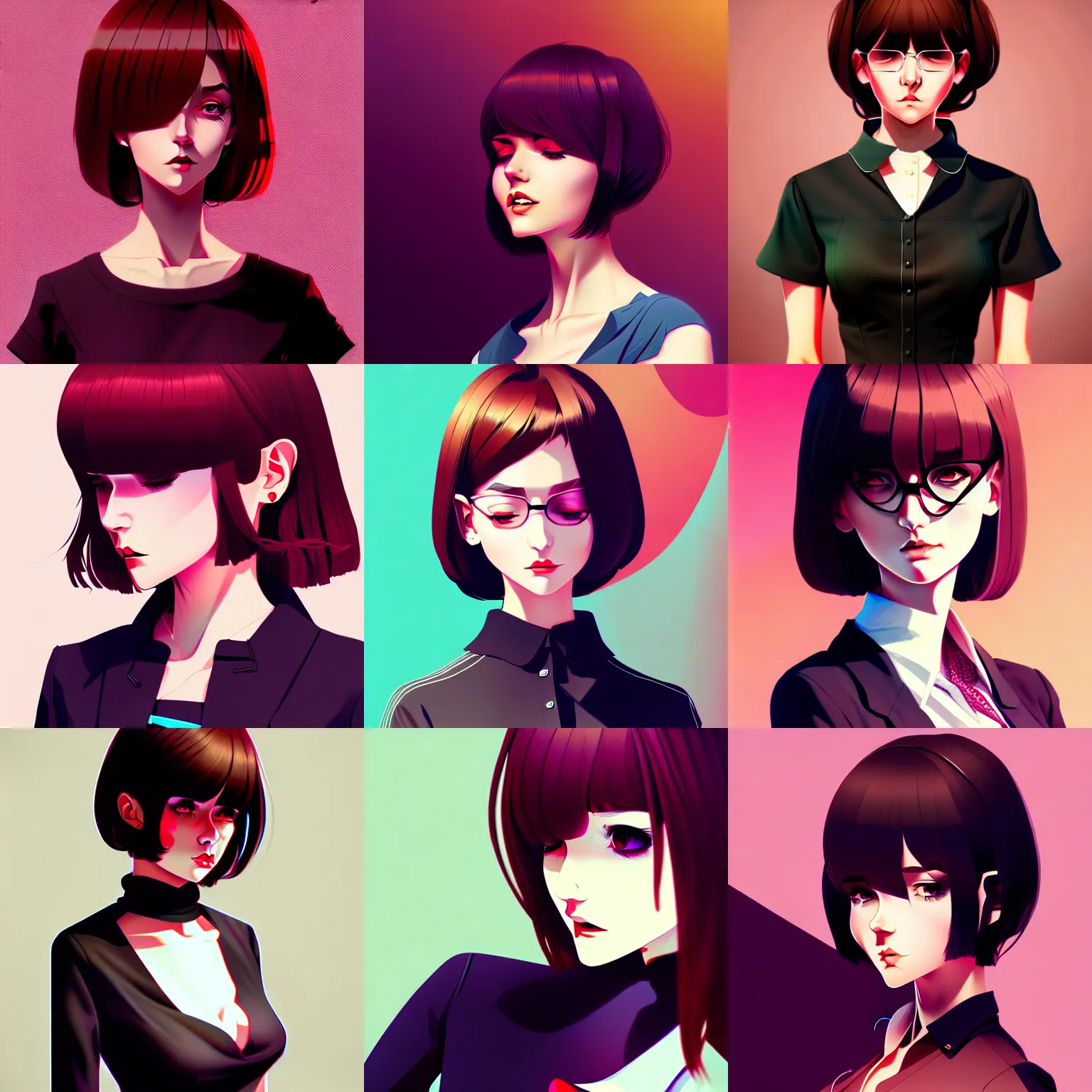 Image similar to woman wearing a blouse, trending on artstation, in the style of ilya kuvshinov, digital art, high quality