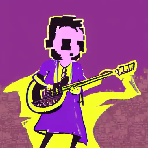 Prompt: rivers cuomo as kris from deltarune