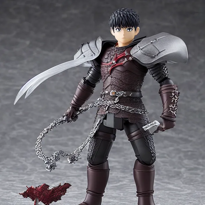 Image similar to Berserk, Guts, An anime Nendoroid of Guts, figurine, detailed product photo