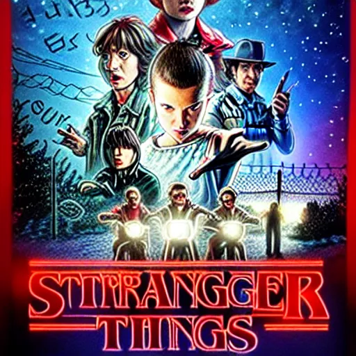 Prompt: Stranger Things 4 japanese version