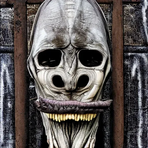 Image similar to an afrikaans oom by hr giger