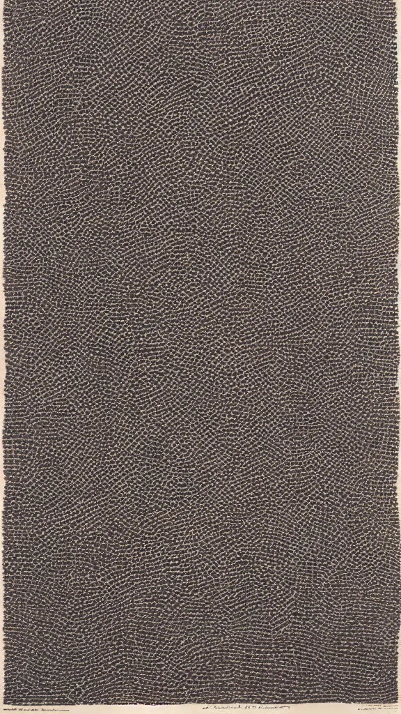 Image similar to a dream, by anni albers