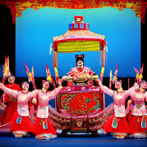 Prompt: Chinese Beijing Opera