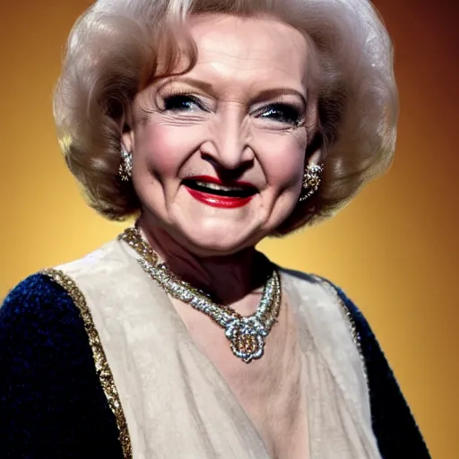 Prompt: betty white in golden girs ( tv )