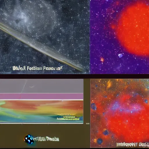 Image similar to broken physics spilling into the universem epic scale, 30 minutes before the big bang, 30 minutes after the end of the universe, inverted reality