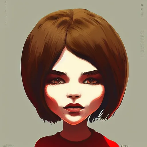 Prompt: a goblin, cartoon, illustration, vector art, artwork by ilya kuvshinov, white background