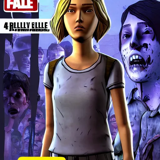 Prompt: carley walking dead telltale, 4 k full hd,