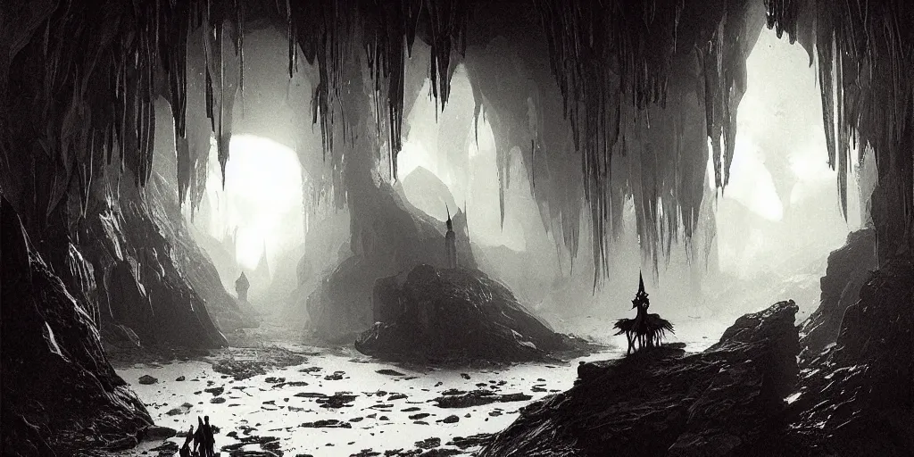 Image similar to a dead bride corpse lying in a dark cave bunad crown. radiant light, detailed and intricate environment, digital art, trending on art station kvlt by peder balke by peder balke by greg rutkowski, by guido crepax by norman bluhm by greg rutkowski mystic high contrast monochromatic noir