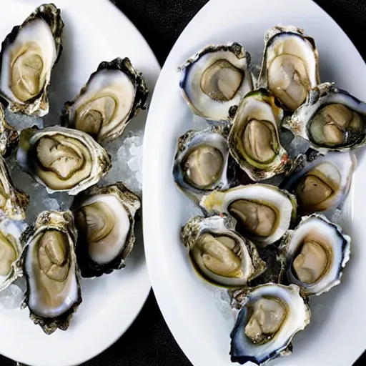 Prompt: Ferociously sexy oysters