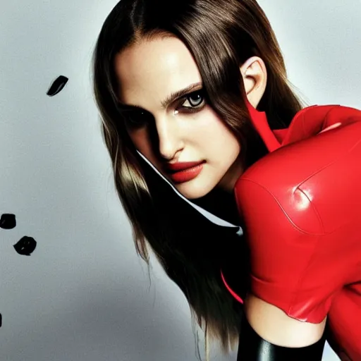 Prompt: persona 5 natalie portman