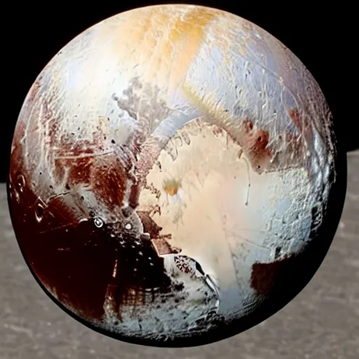 Image similar to photo of pluto